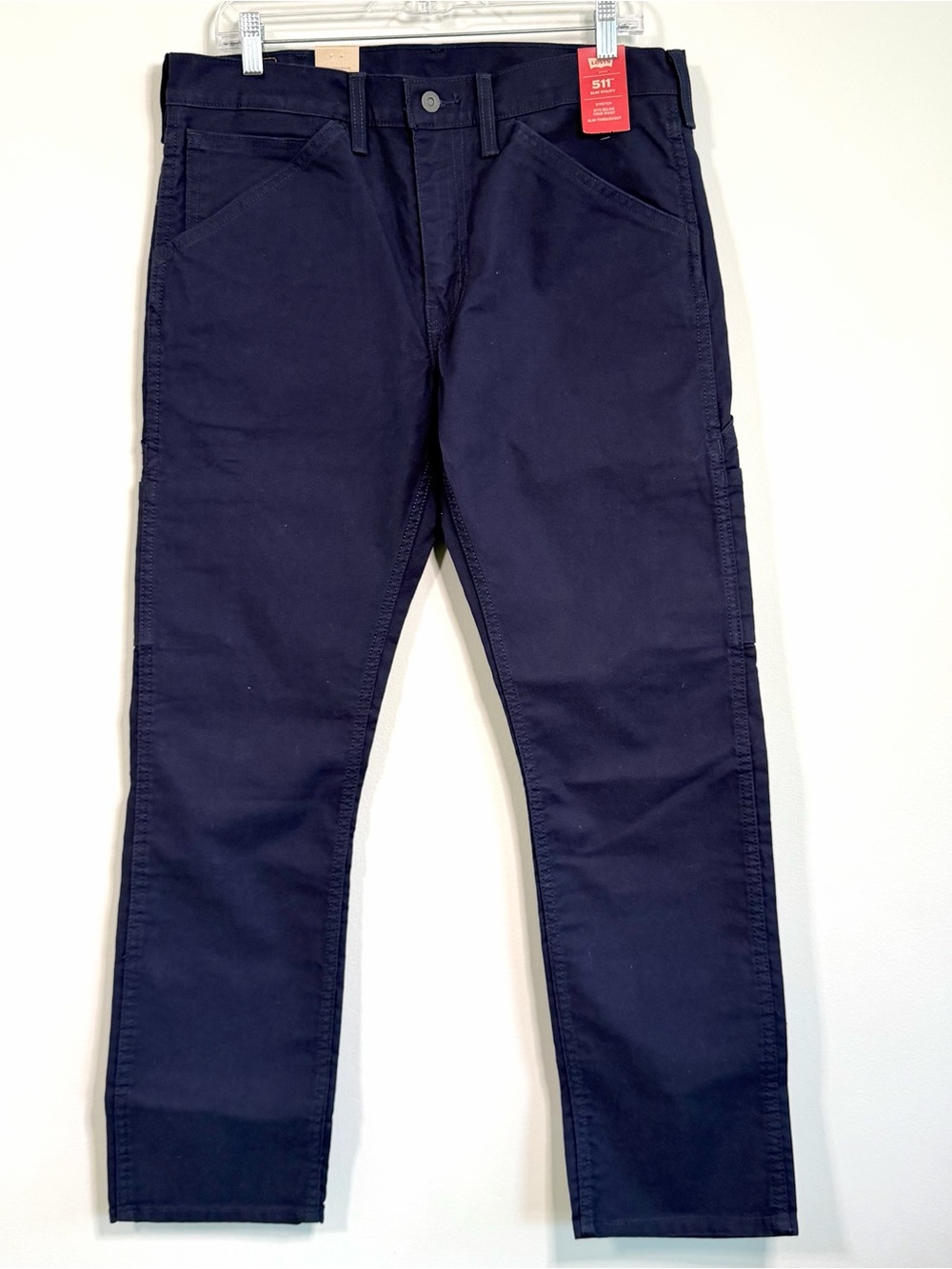 Levi's 511 Slim Utility Workwear Utility Cargo Pants Navy Blue Men’s Pants 34x30